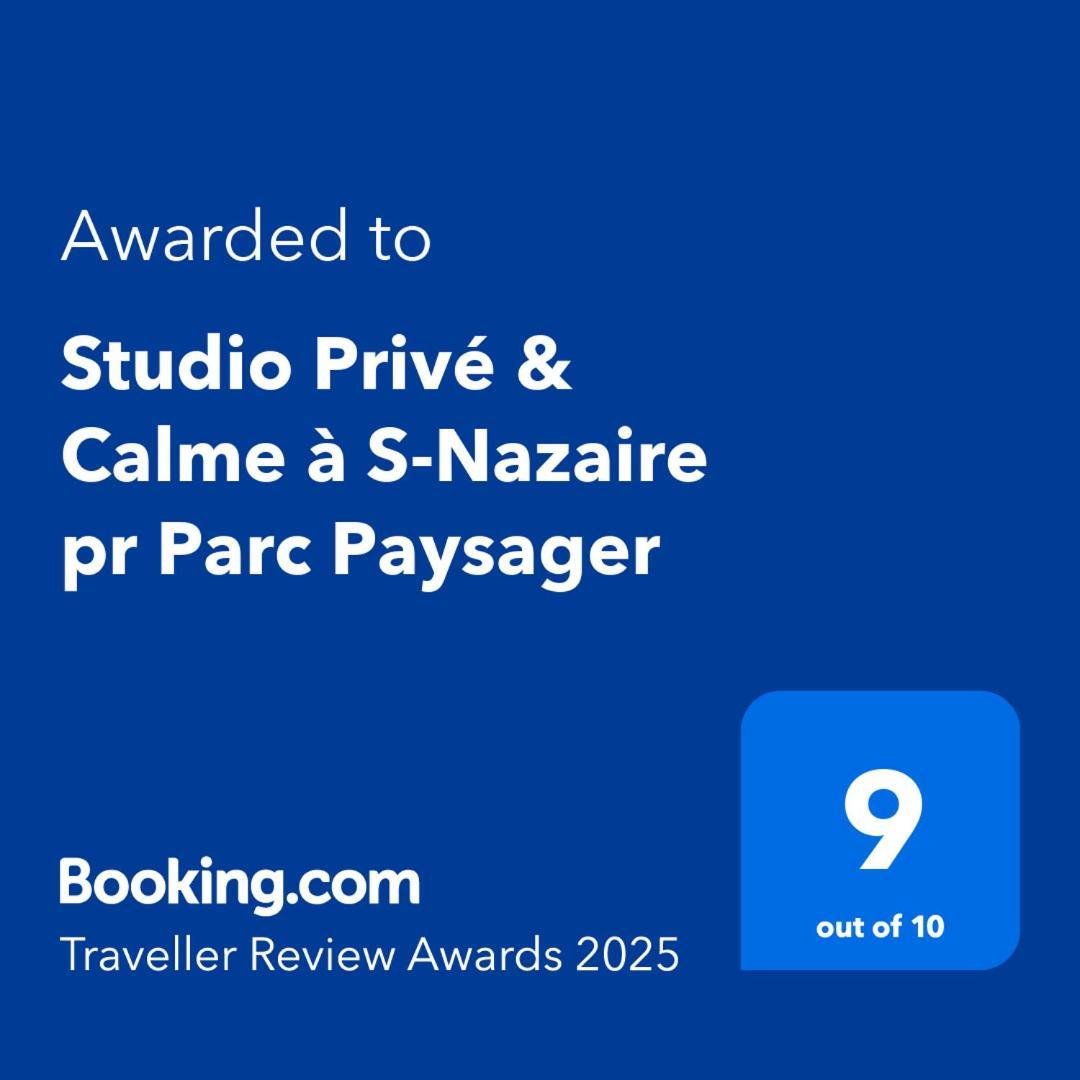 Studio Prive & Calme A S-Nazaire Pr Parc Paysager Saint-Nazaire  Ngoại thất bức ảnh